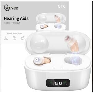 OTC Hearing Aids for Seniors, Hearing Aid Amplifiers Devices Rechargeable with N